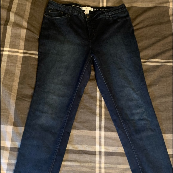 Croft Barrow Straight Leg Jeans 